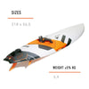 Tavola da windsurf Cult Ltd 218x56,5cm 74l RRD 26C74L