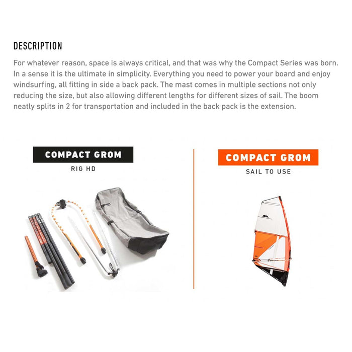 Pack de gréement compact Grom RRD 26CGR