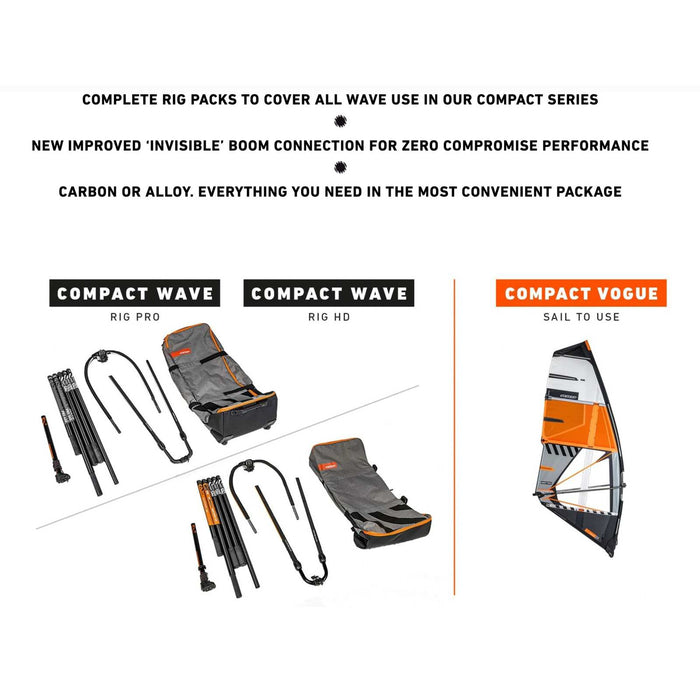 Pacchetto rig compatto Wave Pro con ruote RRD 26CWPR