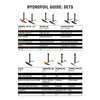 Hydrofoil Set Dynamic Pro Swk Carbon Y26 900 RRD 26DPCSWKF900S