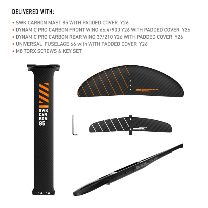 Hydrofoil Set Dynamic Pro Swk Carbon Y26 900 RRD 26DPCSWKF900S
