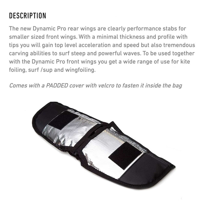 Ala trasera de hydrofoil Dynamic Pro Full Carbon 37cm RRD 26DYPCRW210