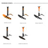 Wing Foil Wing Evolution Orange Y26 Size 3.5 RRD 26EW35