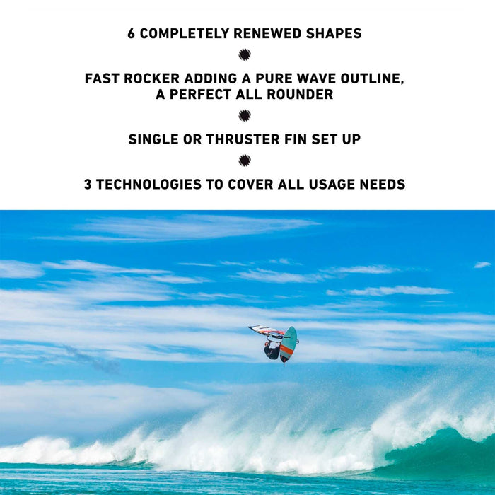 Windsurf Boards Freestyle Wave Ltd 225x58cm 84l RRD 26FW84LTD