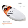 Tabla de windsurf Freestyle Wave Lte 225x58cm 84l RRD 26FW84LTE