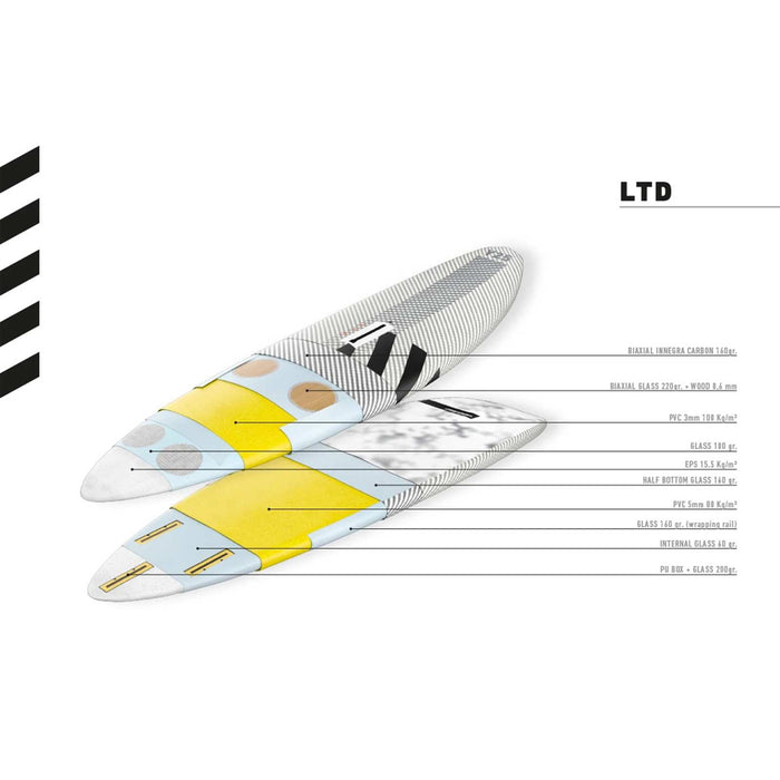 Tabla de windsurf Freestyle Wave Ltd 226x60cm 90l RRD 26FW90LTD