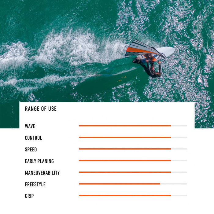 Tabla de windsurf Freestyle Wave Ltd 226x60cm 90l RRD 26FW90LTD