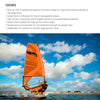 Vela de Windsurf Move Y26 Tamaño 5.2 RRD 26MV_44_5_2