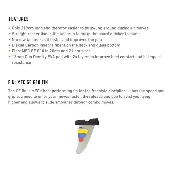 Tabla de Windsurf Trigger Ltd Pro Line 219x63cm 101l RRD 26TR101L