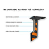Hydrofoil Mast Universal Alu WS 85cm RRD 26UAMWS85