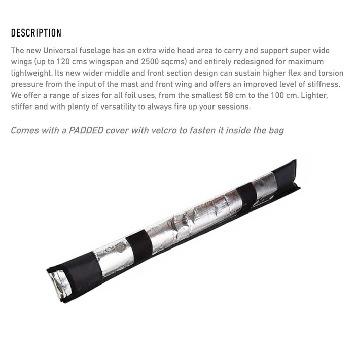 Hydrofoil Fuselage Universal Alu 76cm RRD 26UF76