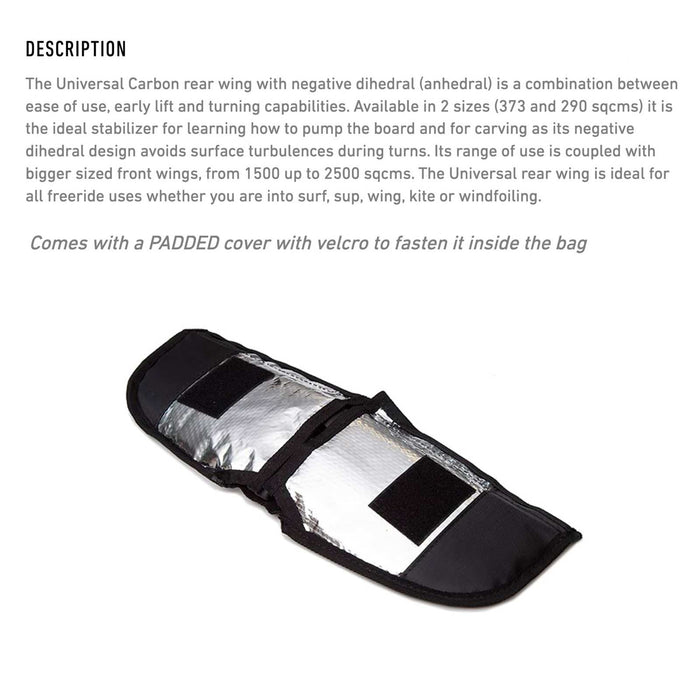 Ala Posteriore Hydrofoil Universale Full Carbon 44cm RRD 26UFCRW44290
