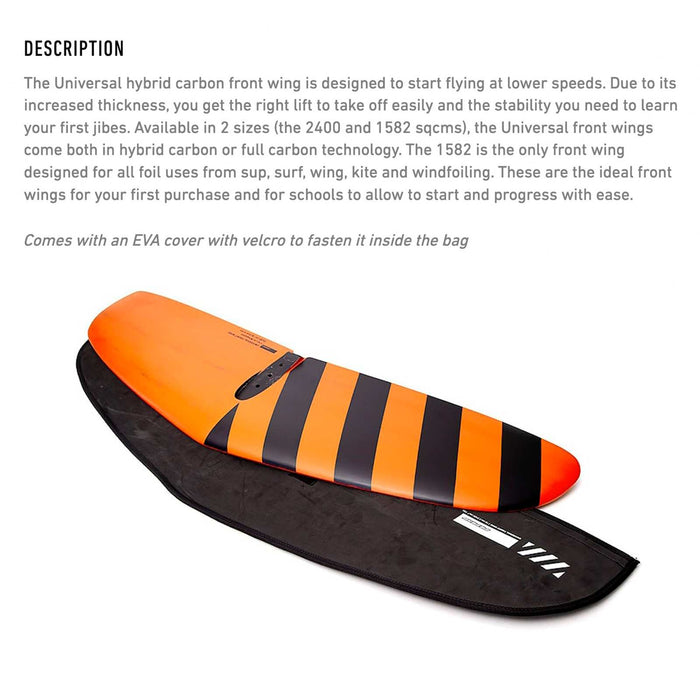 Hydrofoil Universal Front Wing Hybrid Carbon 82cm RRD 26UFW821582