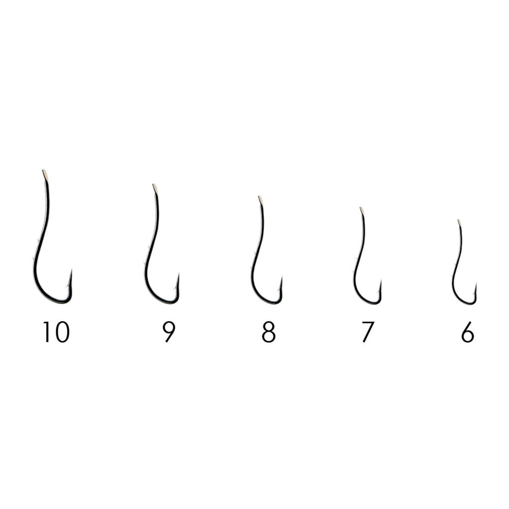 Fishing Hooks Ryusen 9539 Carbon Steel Nickel №10 20pcs Expert Predator 27669
