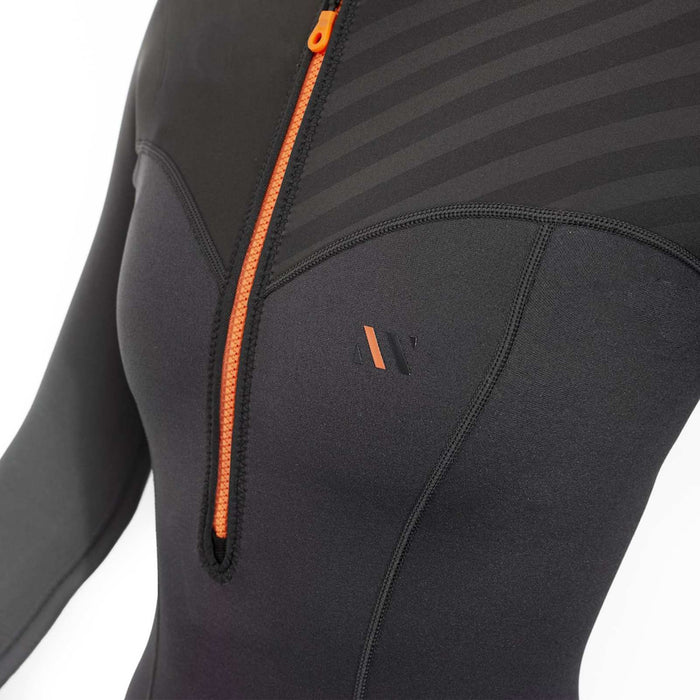 Short Wetsuit Seventysix Shortleg Woman Front Zip 2-2 Grey Size 10-L RRD 2776FZ22SF_10