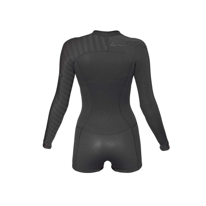 Kurze Neoprenanzug Seventysix Shortleg Damen Frontreißverschluss 2-2 Grau Größe 14-XXL RRD 2776FZ22SF_14