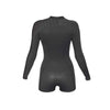 Kurze Neoprenanzug Seventysix Shortleg Damen Frontreißverschluss 2-2 Grau Größe 14-XXL RRD 2776FZ22SF_14