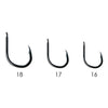 Fishing Circle Hooks 9883 Carbon Steel Black-Nickel №18 5pcs Expert Predator 27823