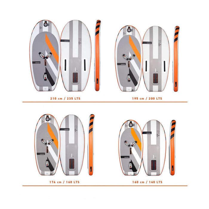 Tabla de wing foil Air Beluga 162x72cm 140l RRD 27ABLG140