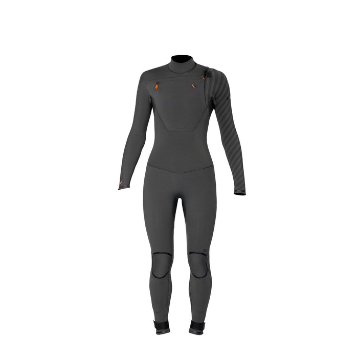 Full Wetsuit Amazone Woman Chest Zip 4-3 Grey Size 6-S RRD 27AMCZ43_6