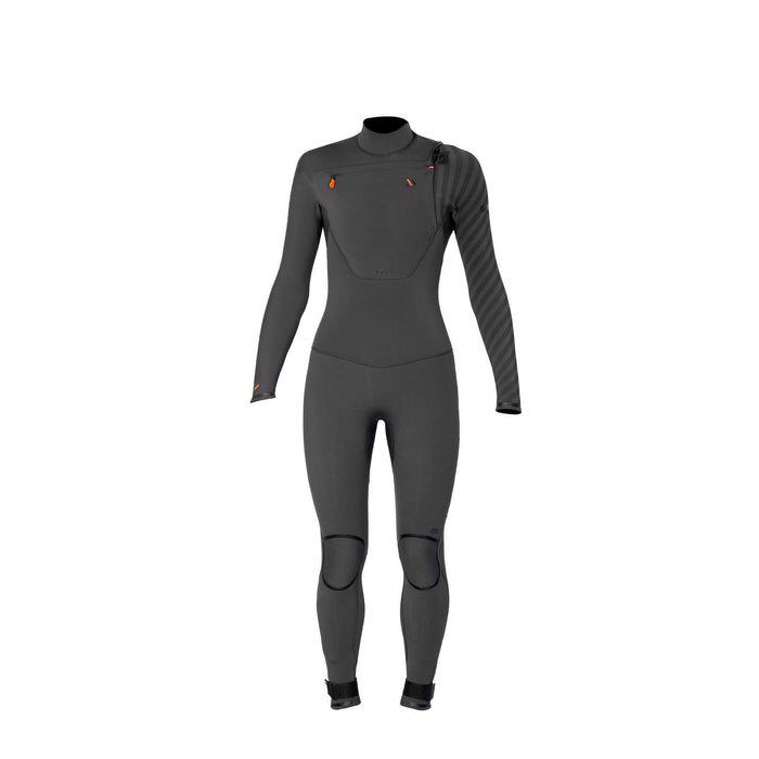 Full Wetsuit Amazone Woman Chest Zip 5-3 Grey Size 12-XL RRD 27AMCZ53_12