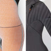 Full Wetsuit Amazone Woman Chest Zip 5-3 Grey Size 12-XL RRD 27AMCZ53_12