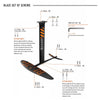 Set de Hydrofoil Blaze Alu Y27 Tamaño 1550-85 RRD 27BLAF1550S