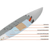 Tabla de Kitefoil Cotan Flight Lte 5’2''x18''x2'' 22l RRD 27C0T52LTE