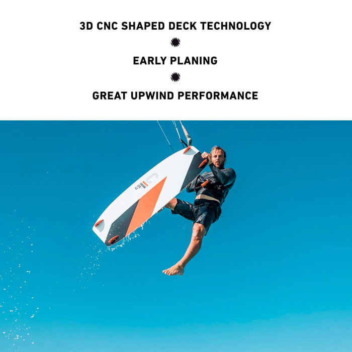 Planche de kite Twintip Crank Lte Y27 142x43cm RRD 27CR43