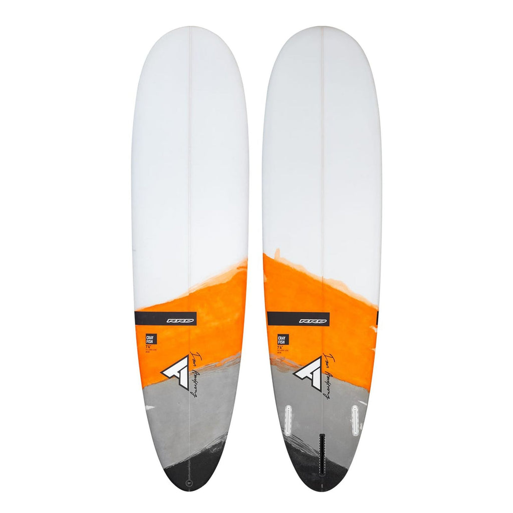 Tabla de Surf Crayfish Gris-Naranja 7'4''x22 3-4''x2 3-4'' 55l RRD 27CRA74