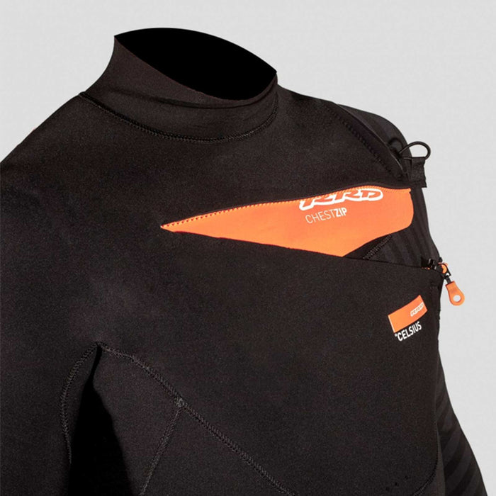 Full Wetsuit Celsius Man Chest Zip 3-2 Grey Size LT RRD 27CSCZ32_LT