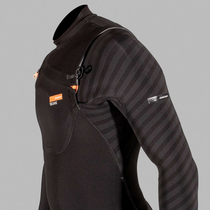 Full Wetsuit Celsius Man Chest Zip 3-2 Grey Size MT RRD 27CSCZ32_MT