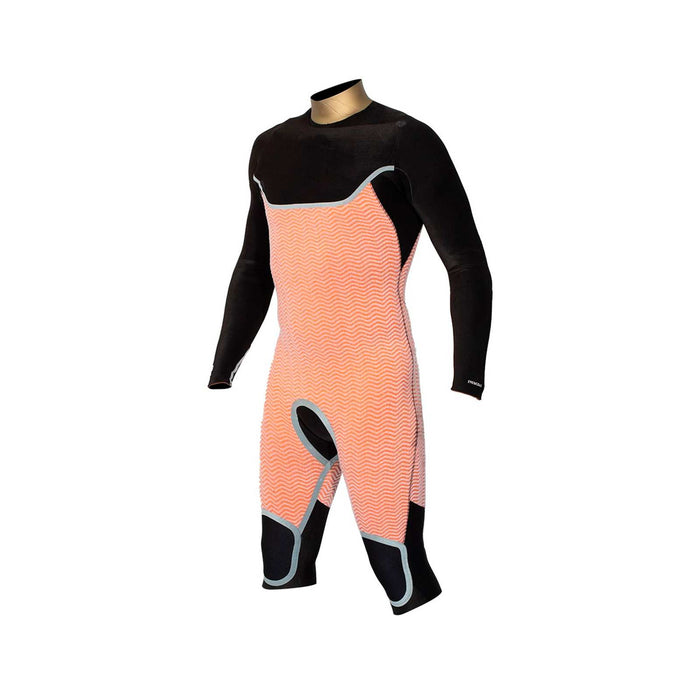 Traje de Neopreno Corto Celsius Hasta la Rodilla Hombre Con Cremallera en el Pecho 4-3-2 Gris Talla MT RRD 27CSCZ4320_MT