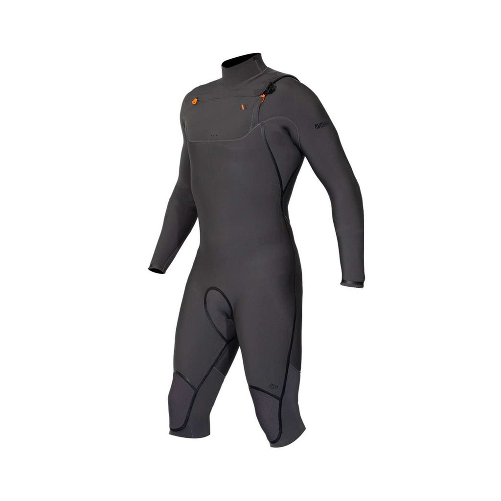 Short Wetsuit Celsius Overknee Man Chest Zip 4-3-2 Grey Size M RRD 27CSCZ4320_M