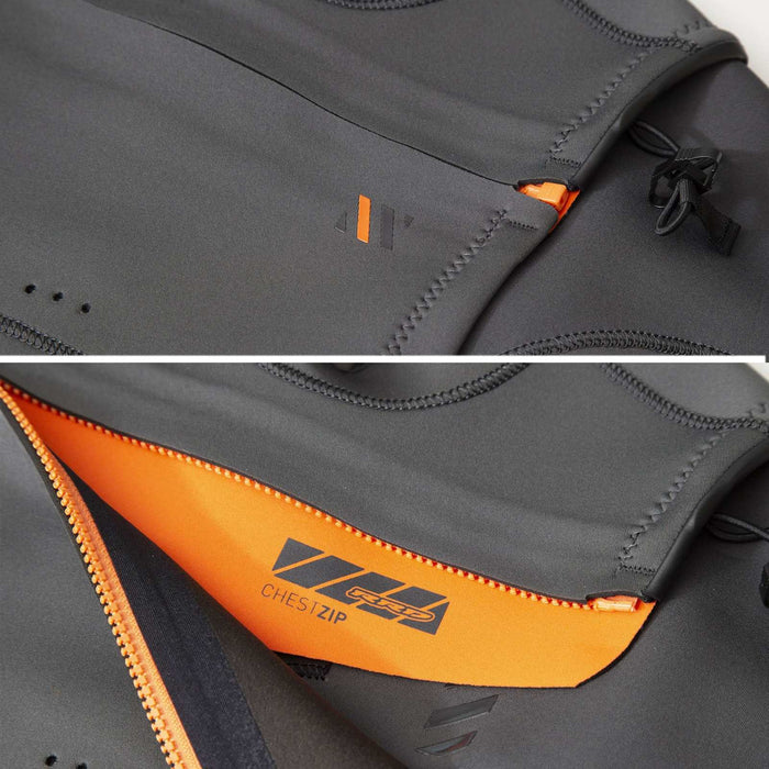 Full Wetsuit Celsius Man Chest Zip 5-3 Black Size 3XL RRD 27CSCZ53_3XL