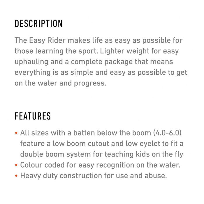 Windsurfing Rig Easy Rider Schullinie Größe 5,5 RRD 27ERSR_445_5