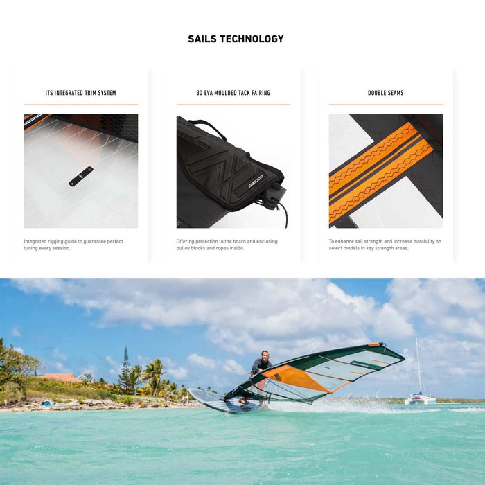 Vela de windsurf Evolution X Y27 Tamaño 6.0 RRD 27EX_44_6_0