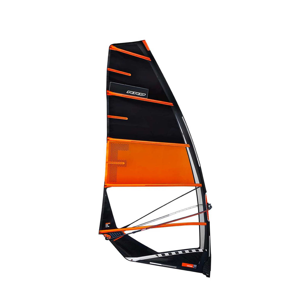 Vela da windsurf Fire Y27 Twin Cam Nera Dimensione 7.8 RRD 27FH3_7_8