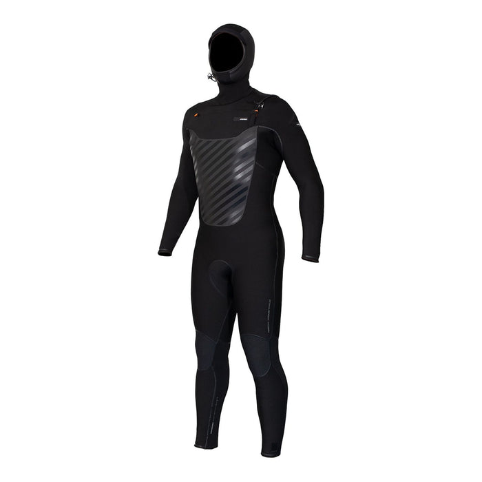 Traje de Neopreno Completo Fahrenheit Con Capucha Hombre Con Cremallera Delantera 6-4 Talla MT RRD 27FRCZ64H_MT