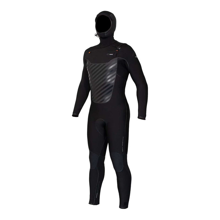 Full Wetsuit Fahrenheit Hooded Man Chest Zip 6-4 Size XXL RRD 27FRCZ64H_XXL
