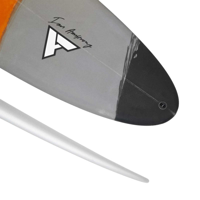 Tabla de Surf Happy Hippo Gris-Naranja 9'4''x23 1-8''x3'' 80l RRD 27HPHA94