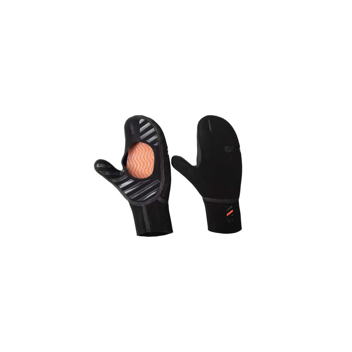 Wetsuit Gloves Mitten Open Palm 2-2 Black-Orange XL RRD 27MOPXL