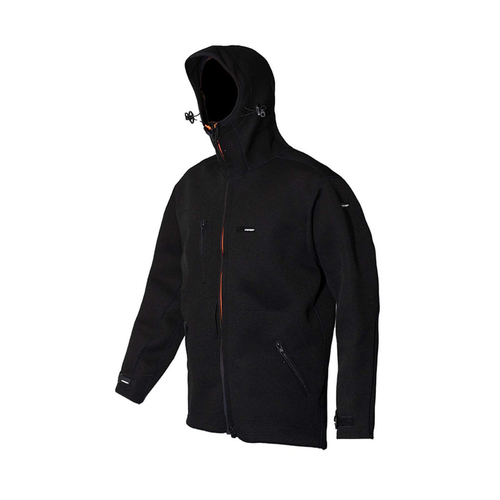Chaqueta larga de neopreno para hombre 2-2 Negra Tamaño S RRD 27NLJ22_S
