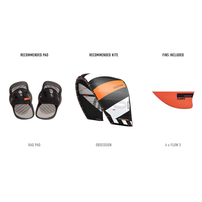 Planche de kite Twintip Poison Ltd 138x42 RRD 27PSL42