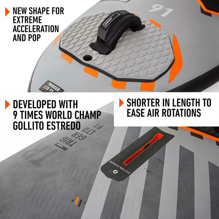 Tabla de windsurf Trigger Ltd 101l 219x63cm RRD 27TR101L