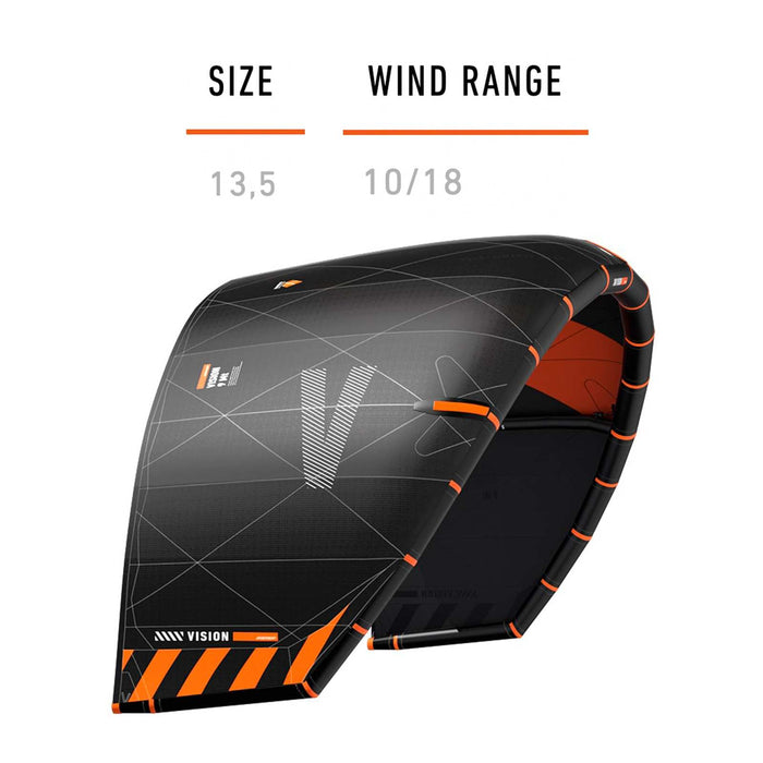 Kite Vision Black One Strut Size 13.5 RRD 27VS135KB
