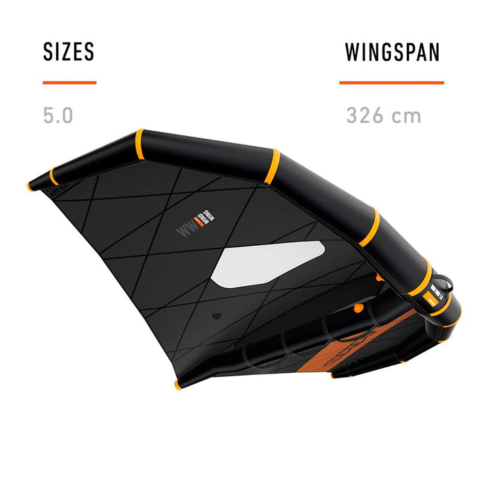 Aile de Wing Foil Noir Taille 5.0 RRD 27WW50B
