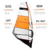 Windsurfing Sail X-Wing Y27 Size 8.4 RRD 27XWG_H3_8_4