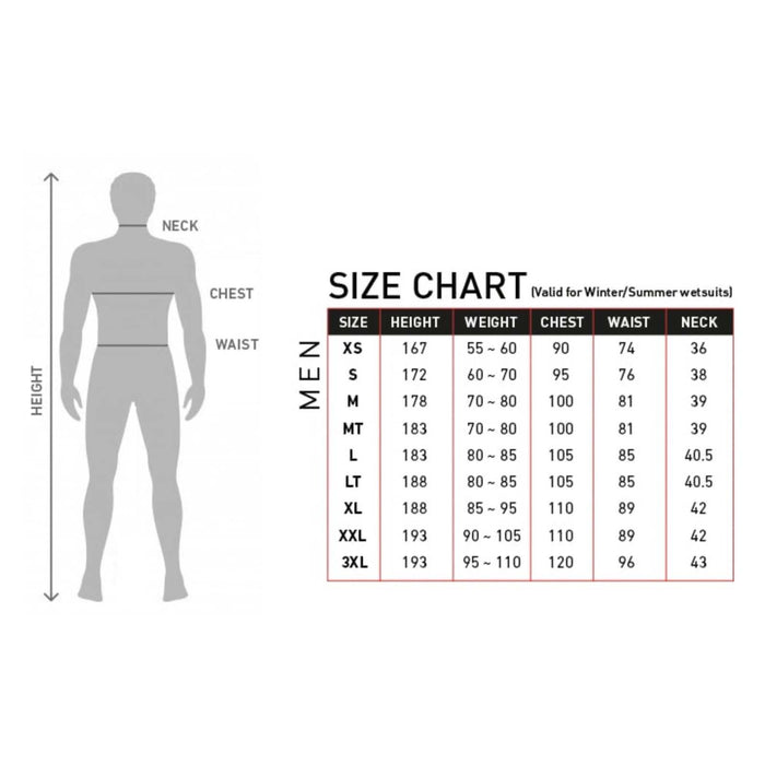 Combinaison Courte Zero Homme Zip à l'arrière 2-2 Noire Taille S RRD 27ZRBZ22S_S