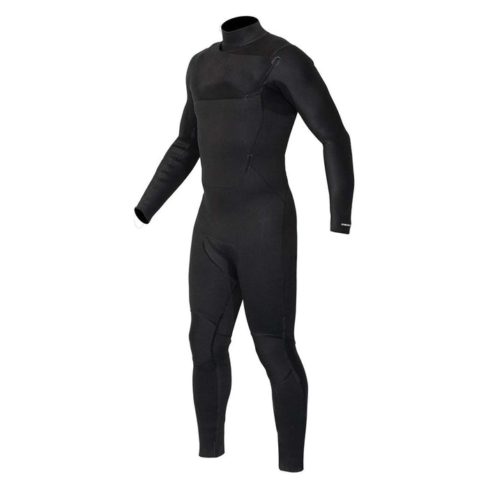 Voller Neoprenanzug Zero Man Chest Zip 5-4-3 Schwarz Größe 3XL RRD 27ZRCZ543_3XL